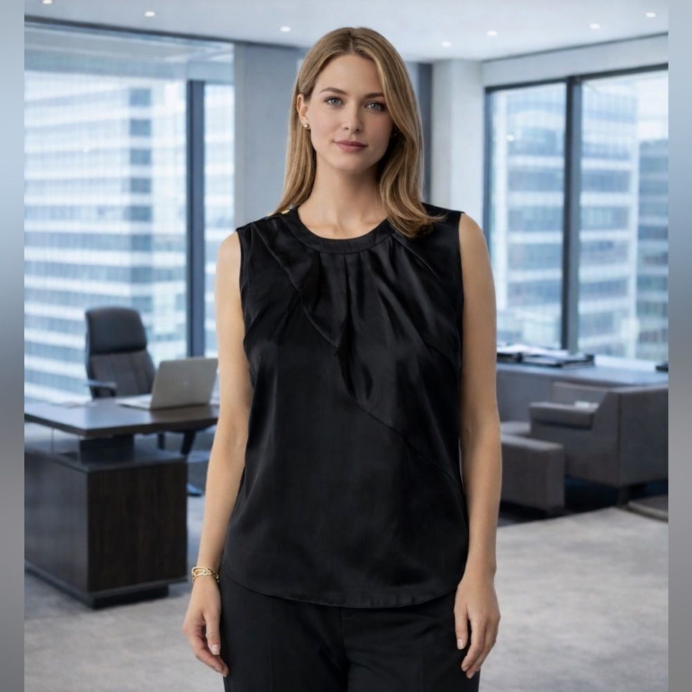 MICHAEL Michael Kors Black Blouse